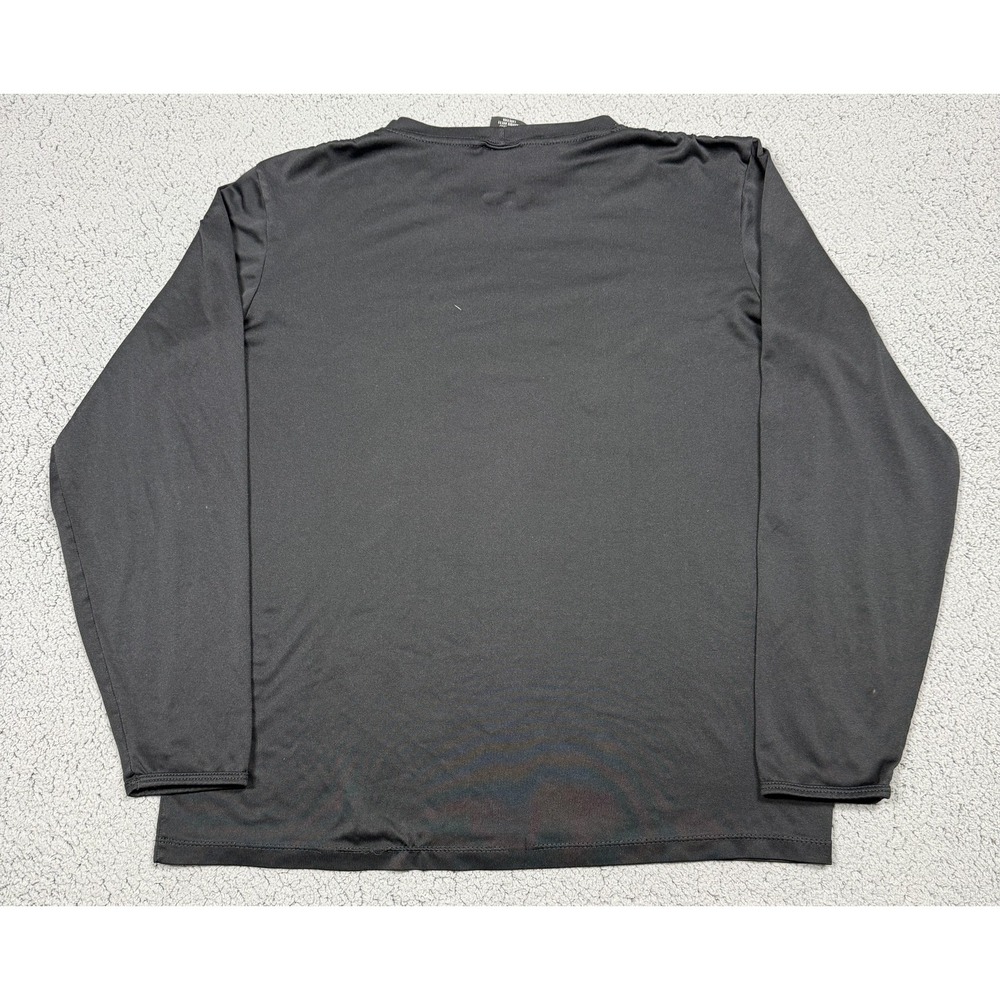 Vintage Patagonia Capilene Shirt Mens Medium Black Long Sleeve Baselayer Top - Picture 8 of 8